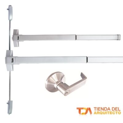 Barra Antipánico Doble Tampa con Manija