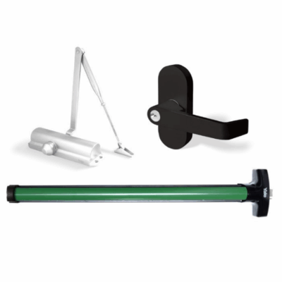 Combo Antipánico Miami Verde Para puerta sencilla