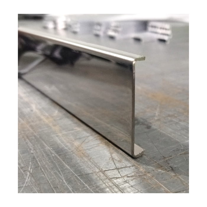 Dilatador-Plano Acero Inoxidable 40MM X 2.5M Pulido