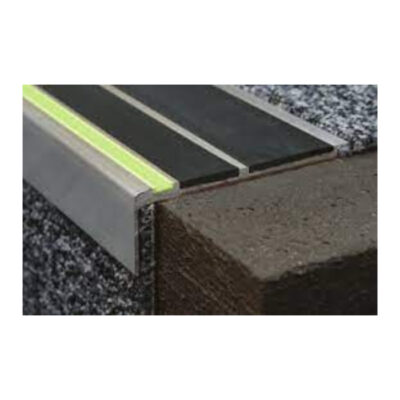 Nariz Aluminio C/Inserto De Carborundum Y Tira Fotoluminiscente 2,77 m - Negro